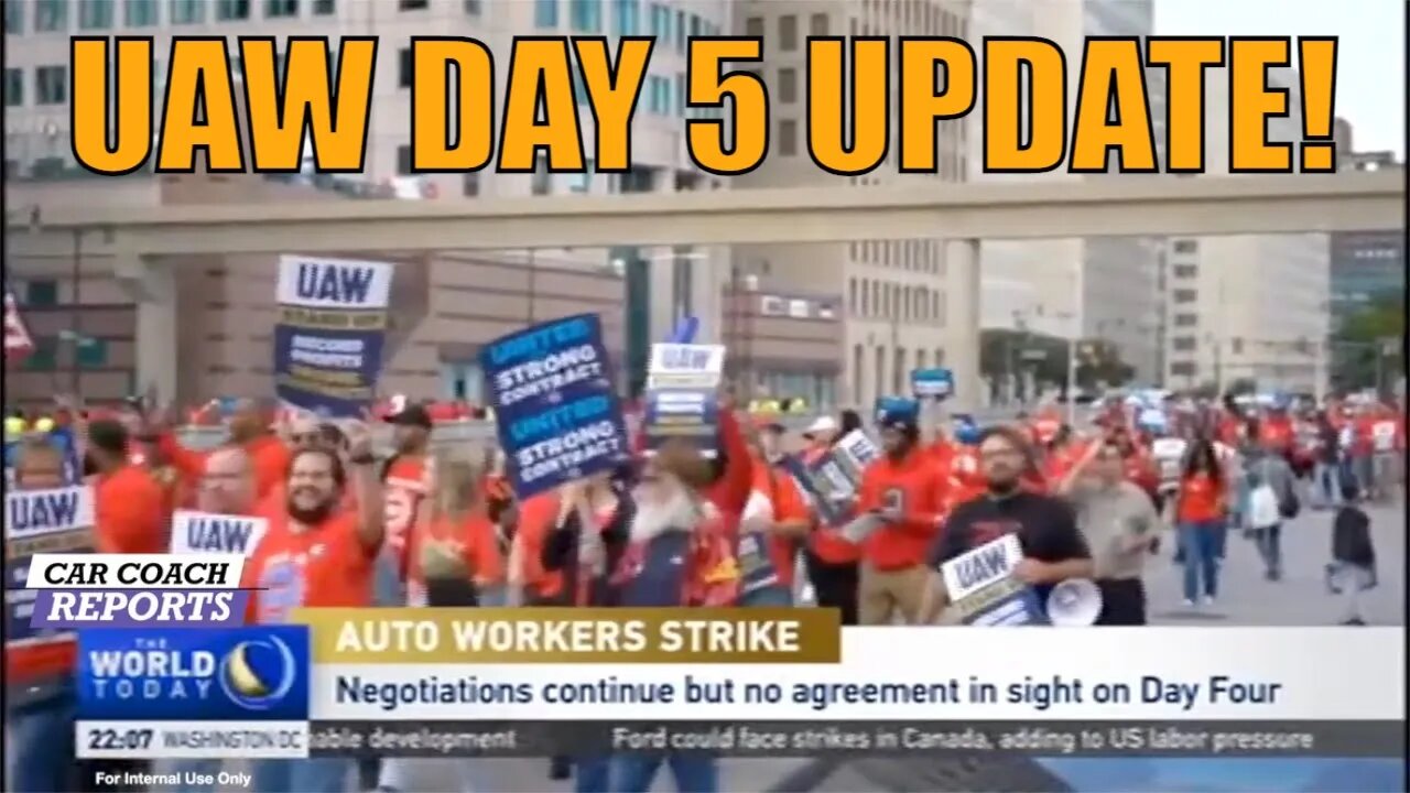 Breaking News: Latest Update on UAW Day 5 Strike