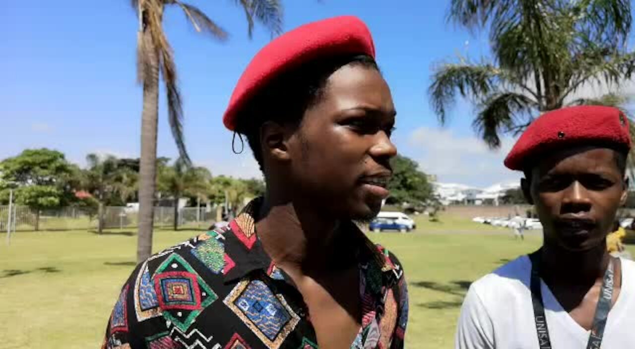 SOUTH AFRICA - Durban - UNISA protesters granted bail (Videos) (H3S)