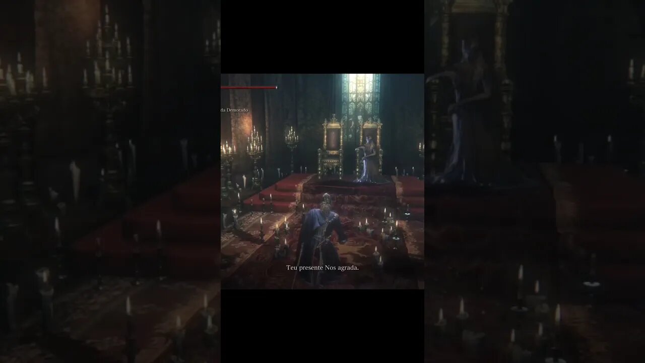 Bloodborne! As interações com a Boneca e a Rainha são as melhores!#bloodborne #matizdesangue