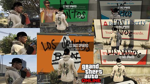 GTA Online All Daily LS Tags Day 17