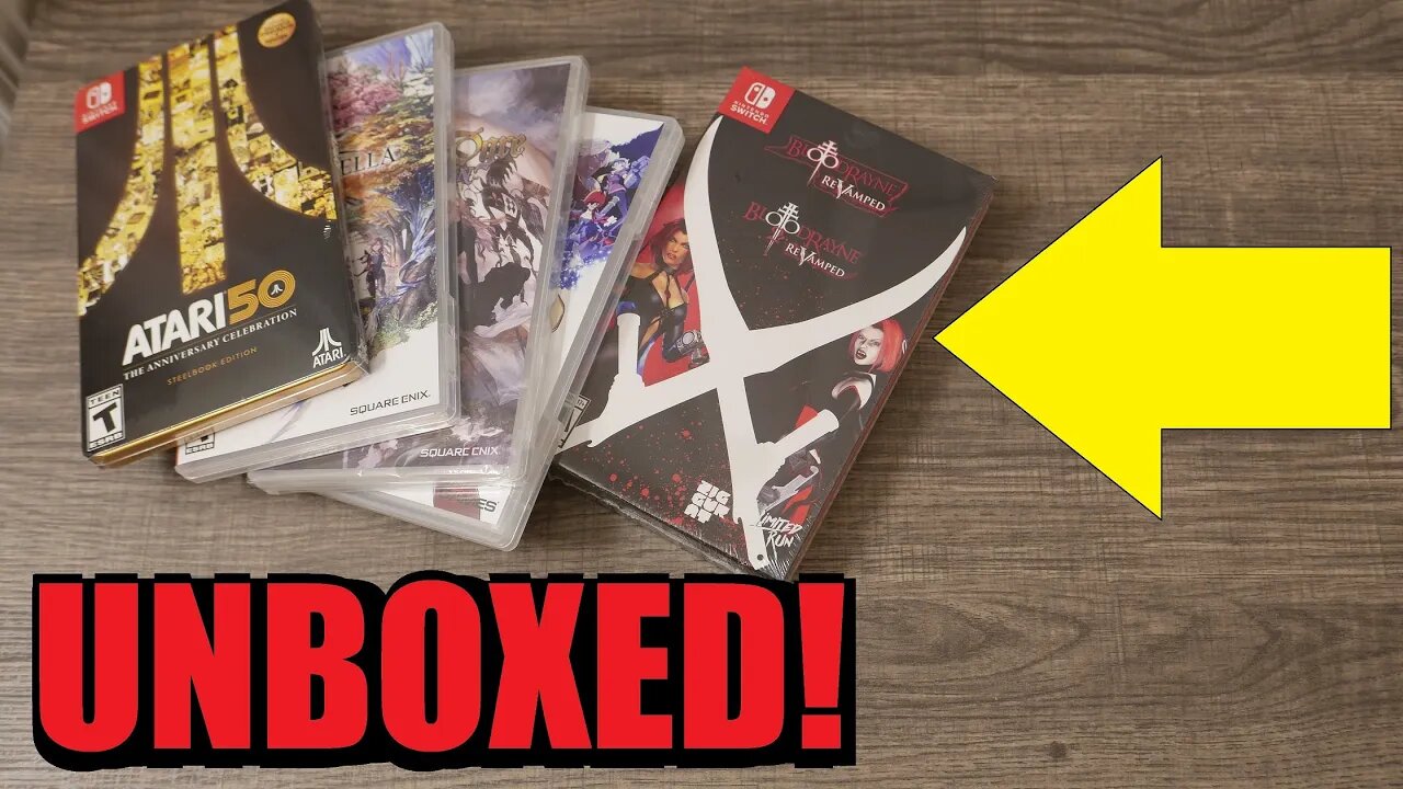 Unboxing ATARI 50 and a few other things.