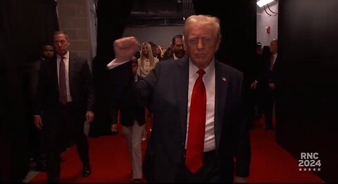 Republican🔥National🔥Convention🔥2024👉President💥Donald J Trump🔥Walking🚶‍♂️It👀Out🔥🔥🔥😎