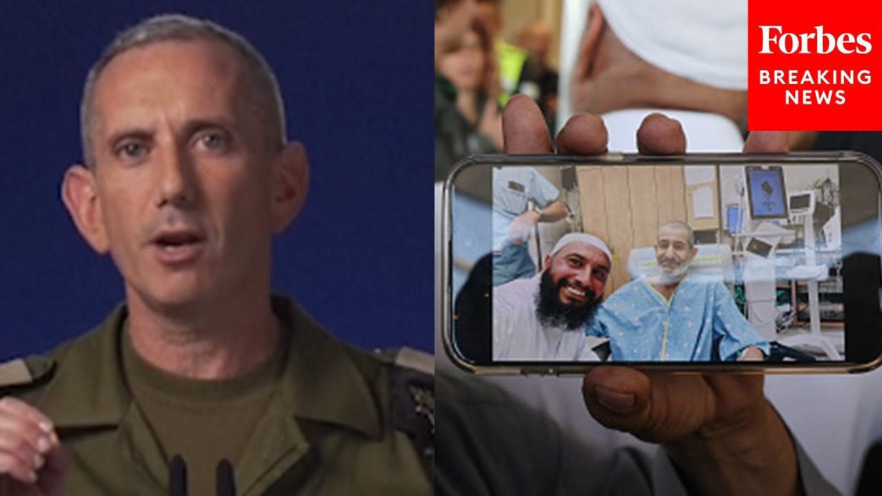 IDF Spokesperson Hagari Details Successful Hostage Rescue Of Qaid Farhan Alkadi