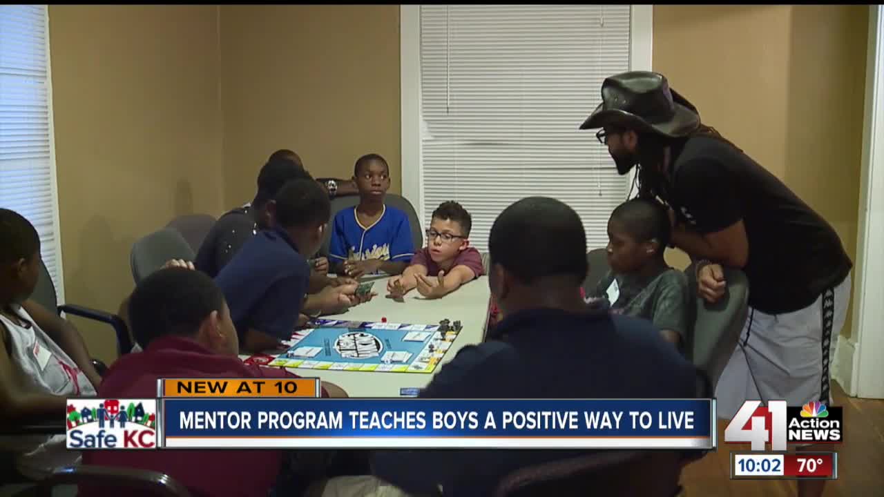 KC mentoring program teaches boys positive way to live