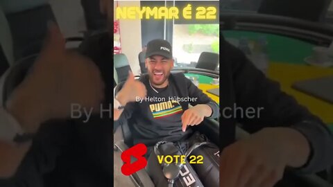 🗳 NEYMAR CONFIRMA VOTO 22 NO MITO 🗳 #shorts