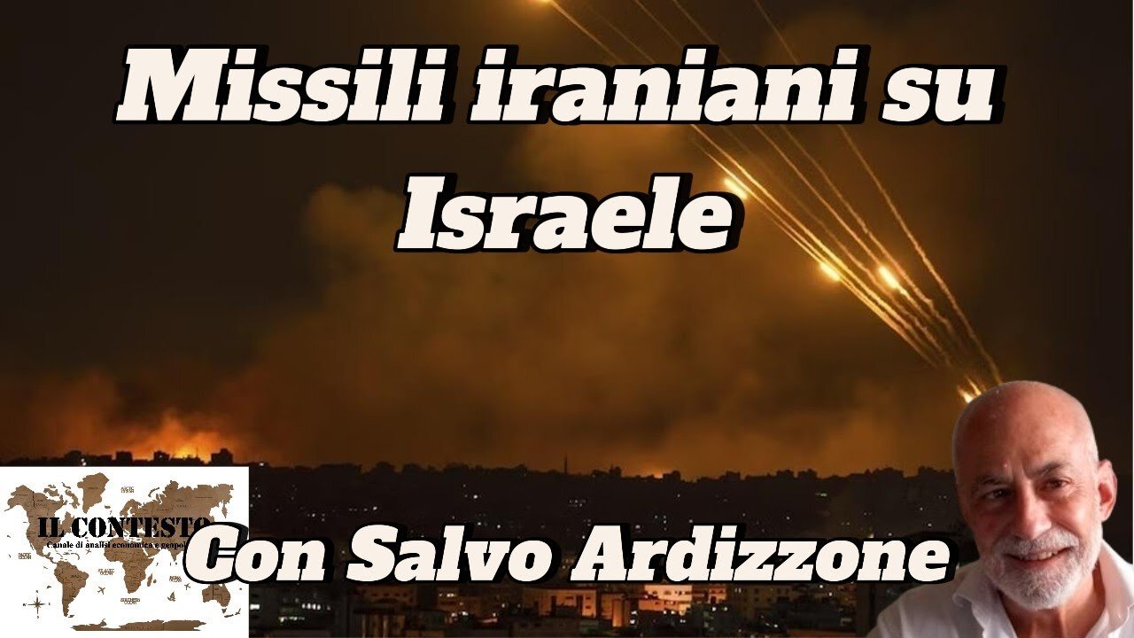 Missili iraniani su Israele | Salvo Ardizzone