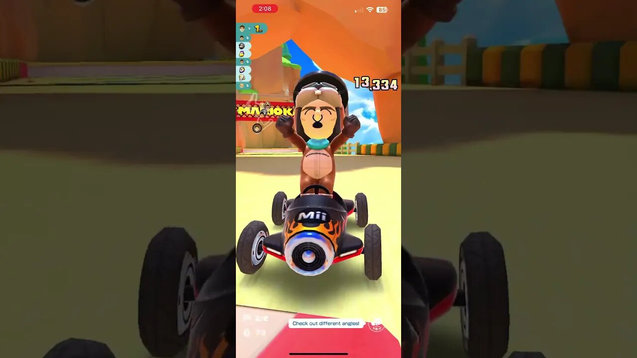 Mario Kart Tour - Mach 8-R Gameplay (Mii Tour 2023 Purchasable Kart)