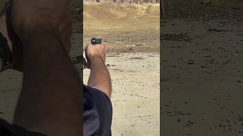 Big Man Handles Tiny Glock 26 Like a Champ… Target Destroyed