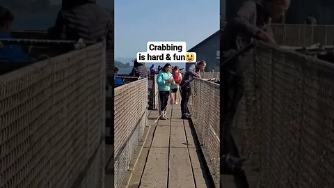 Crabbing is hard and fun😃