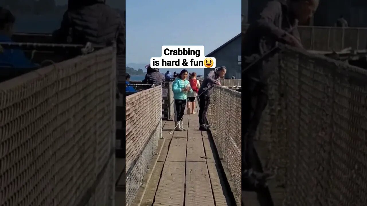 Crabbing is hard and fun😃