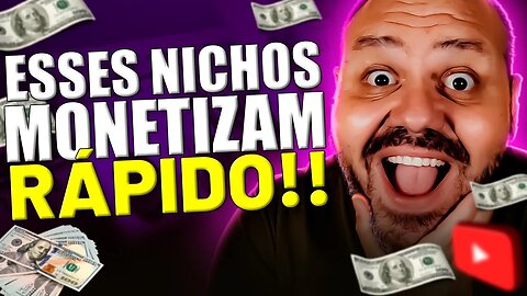 TOP 10 NICHOS DE CANAL DARK MONETIZAM RÁPIDO NO YOUTUBE