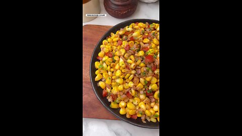 recipe of monsoon special corn chaat