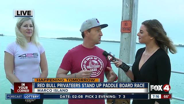 Red Bull Privateers search for treasure in stand up paddle board race - 7am live report