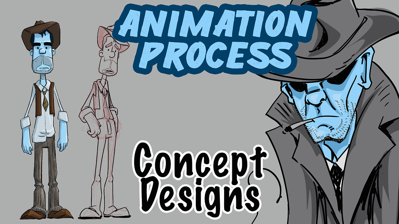 The Animation Process #1 : Concept Character Design