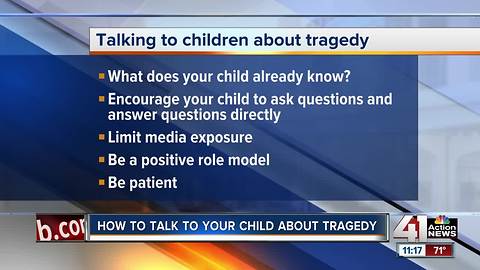 How to talk to your child about tragedy