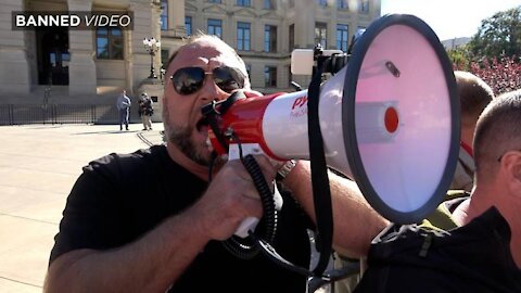 FULL VIDEO: Alex Jones Storms Georgia's Capital And Bullhorns Governor Kemp