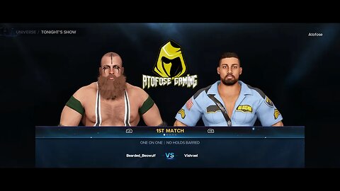WWE2K23 AWF Week 4 Bearded_Beowulf VS Vishrael
