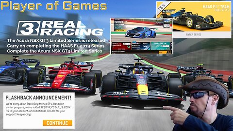 Player of Games: Real Racing 3 Update 12.6: The Acura NSX GT3 Limited Series is released!