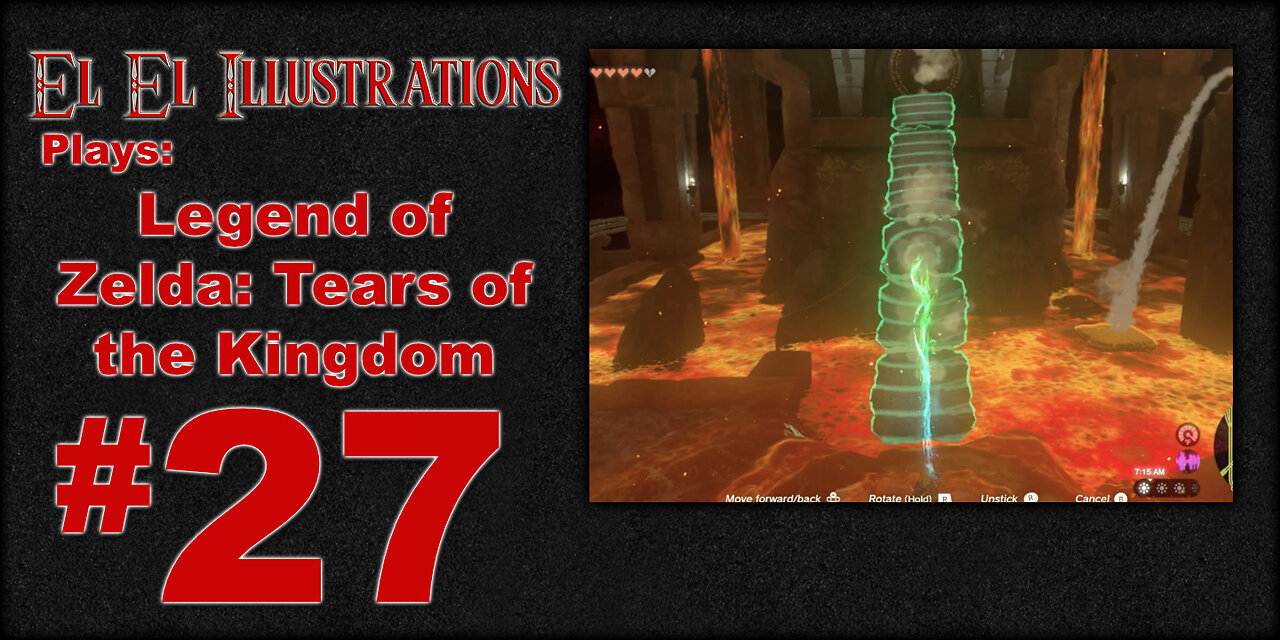 El El Plays Legend of Zelda Tears of the Kingdom Episode 27: Steamed Crabs