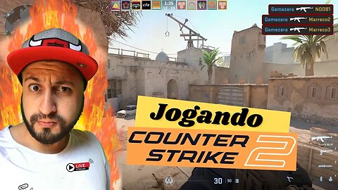 GAMEPLAY NO COUNTER-STRIKE 2 COMPETITIVO