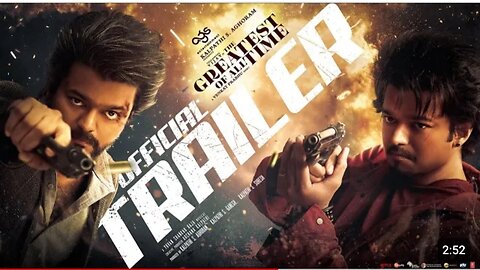 The GOAT (Official Trailer) Tamil_ Thalapathy Vijay _ Venkat Prabhu _ Yuvan Shankar Raja _ T-Series