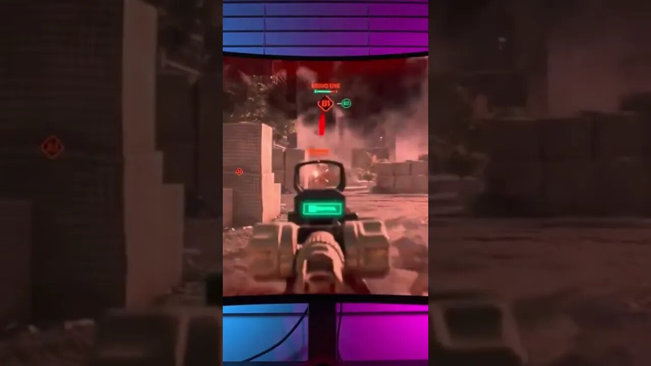Battlefield 2042 on a LG45GR95QE! See link for full video #gamingsetup #gaming #battlefield2042