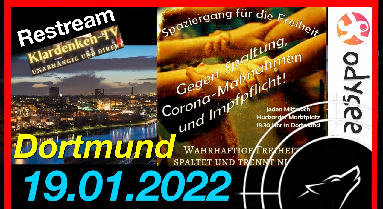 RESTREAM I Spaziergang aus Dortmund am 19.01.2022