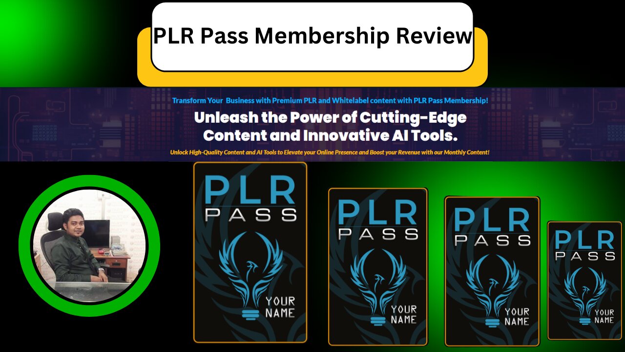 PLR Pass Membership Review - Unlock Premium Content & AI Tools