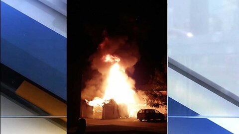 5 garage units at Timberlake Town Homes in Avon destroyed in large fire