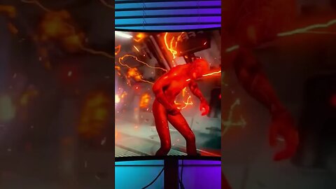Spider-Man Miles Morales on a LG45GR95QE! See link for full video #gamingsetup #gaming #spiderman