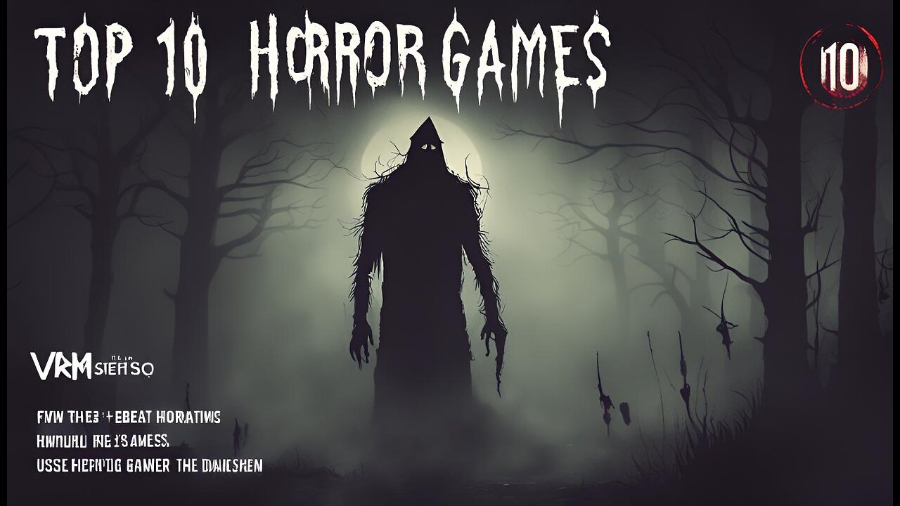 Top 10 horror games that are not suitable for individuals with heart conditions and children
