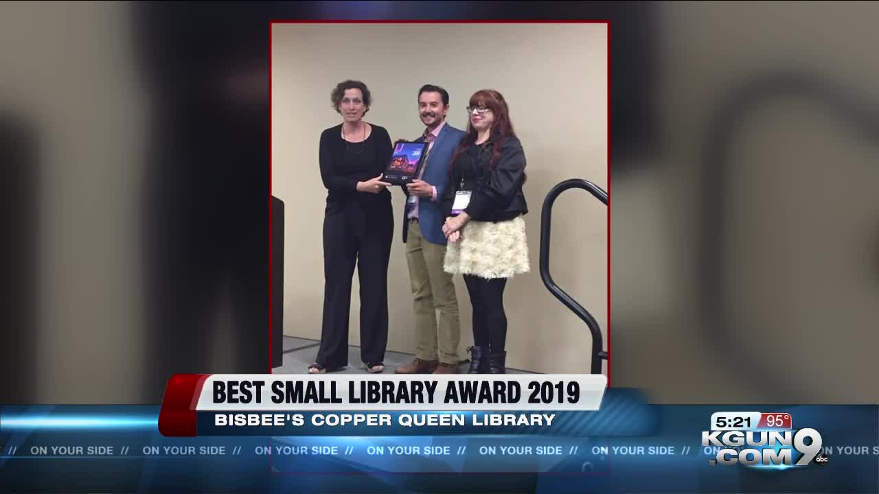 Bisbee's Copper Queen Library named best small library in America