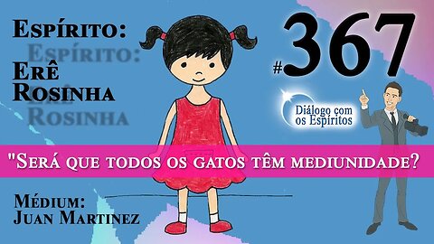 Cortes DcE #367 "Será que todos os gatos têm mediunidade? Espíritos brincando com gatinhos.