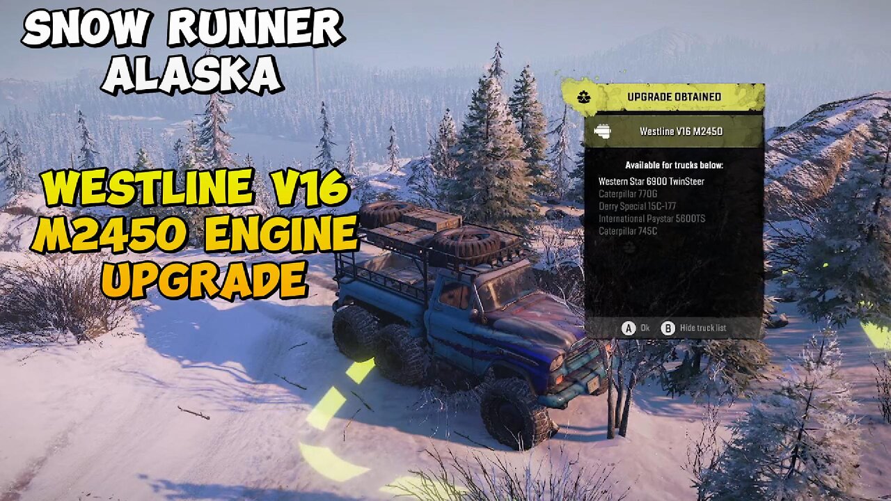 West Line V16 M2450 Engine Upgrade