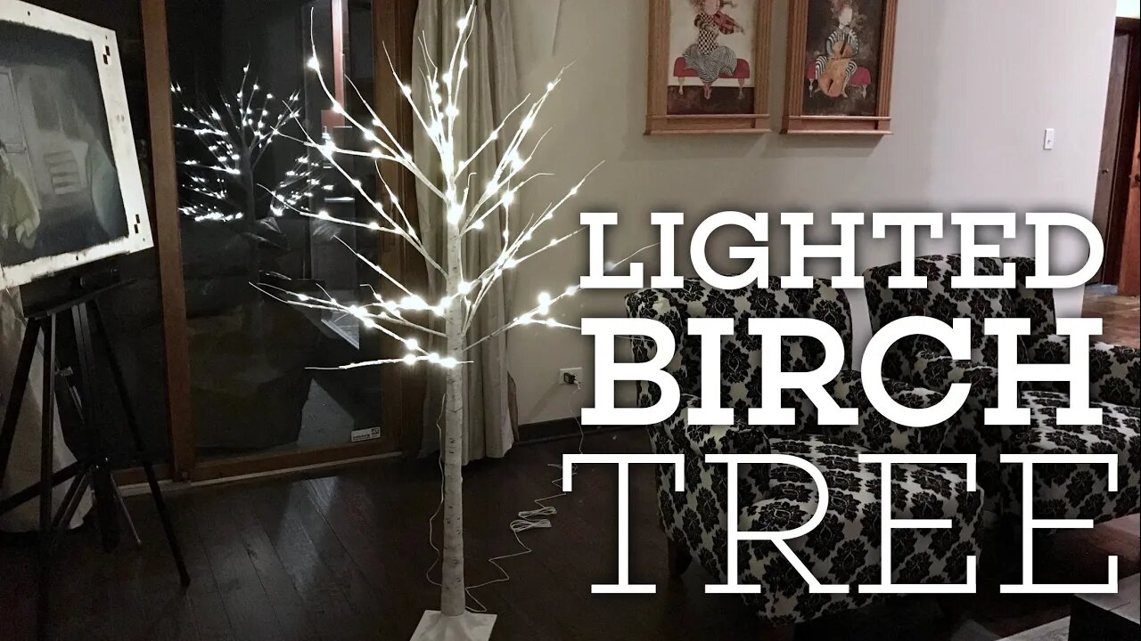 Prelit LED Decorative Birch Tree by Twinkle Star Review