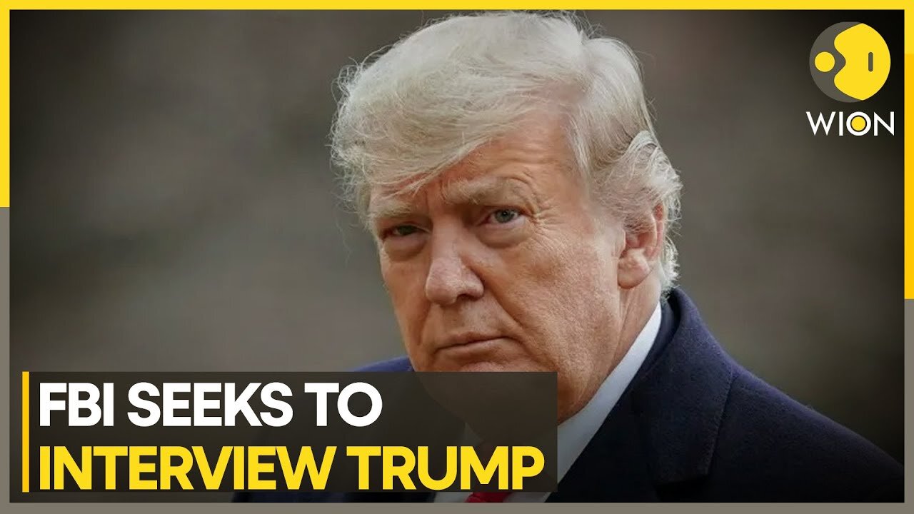 US: FBI seeking to interview Donald Trump as part of assassination attempt probe | WION News| CN ✅