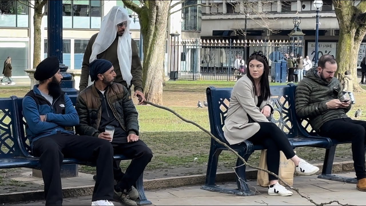 Carrying massive stick in public backš±joker pranks latest