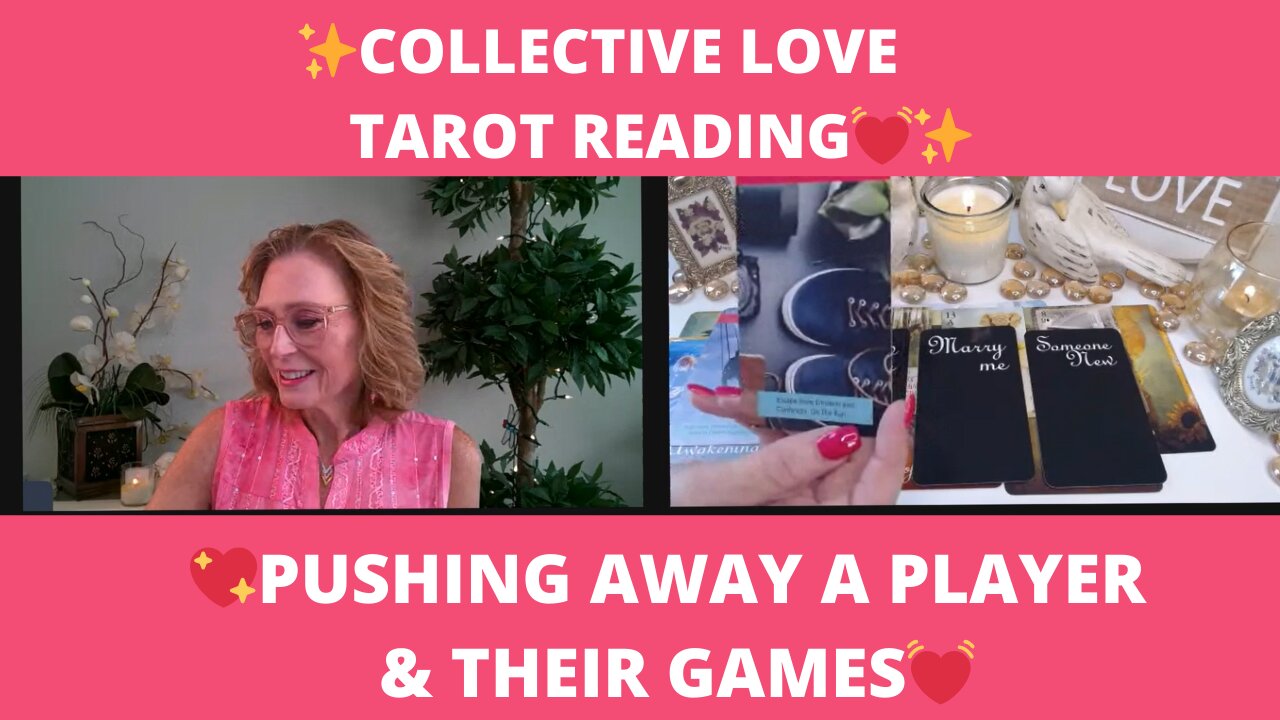 💖PUSHING AWAY A PLAYER & THEIR GAMES💓YOU DESERVE SO MUCH MORE✨COLLECTIVE LOVE TAROT READING💓✨