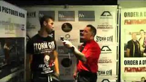 TATE BROTHERS INTERVEIWS , STORM GYM SUNDAY 26TH FEB 2012 swf