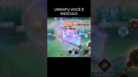 O QUE FALAR DESSE URSHIFU?! 😱😱POKÉMON UNITE #shorts