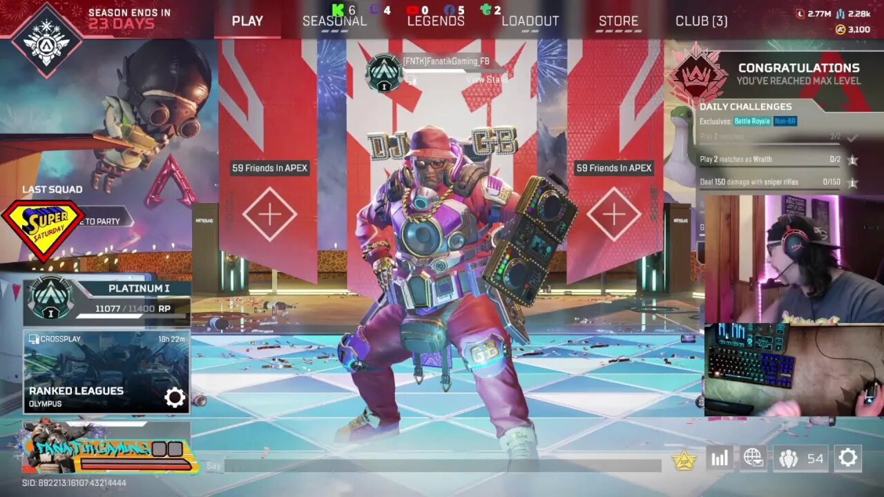 It DOESN'T get easier, YOU GET STRONGER! [Apex Ranked]