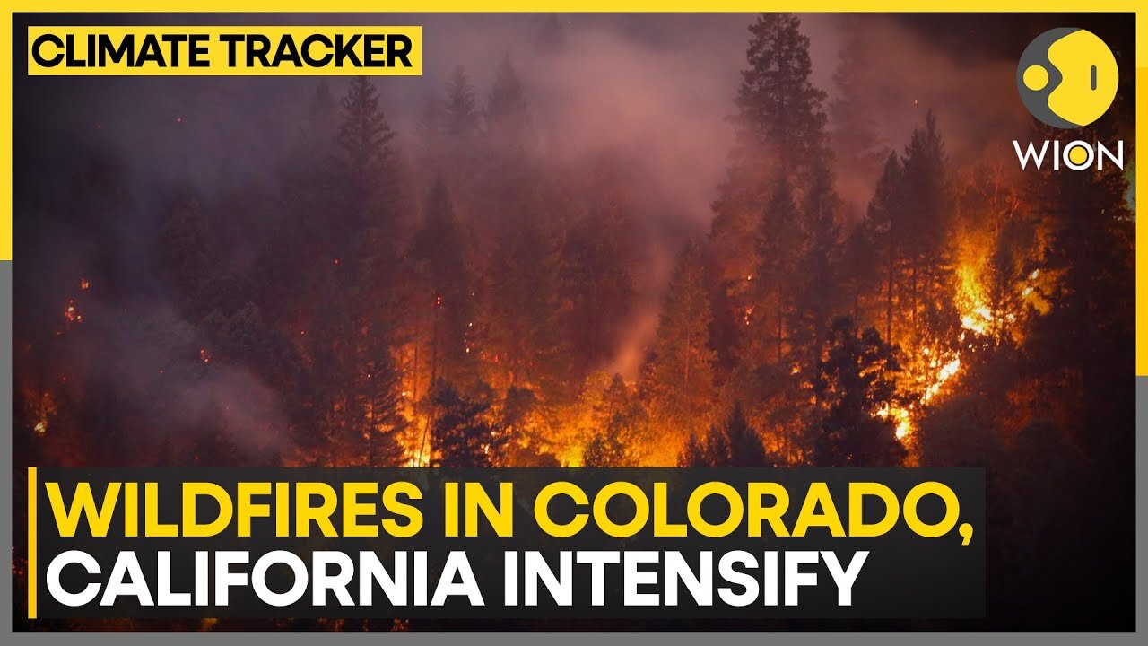 US: Park fire in California has swelled to 390,000 acres | WION Climate Tracker| CN