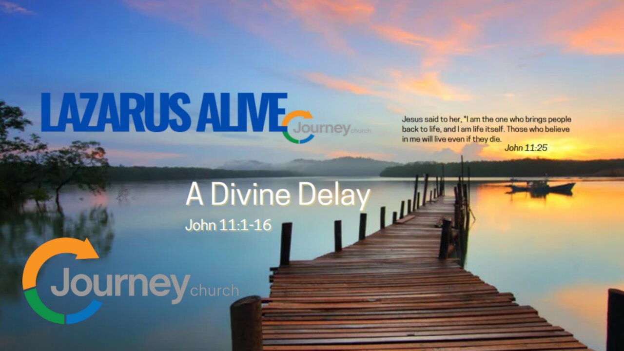 What is the Lord waiting for? - John 11:1-16