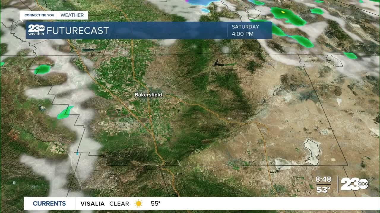 Saturday weather update, 8 am