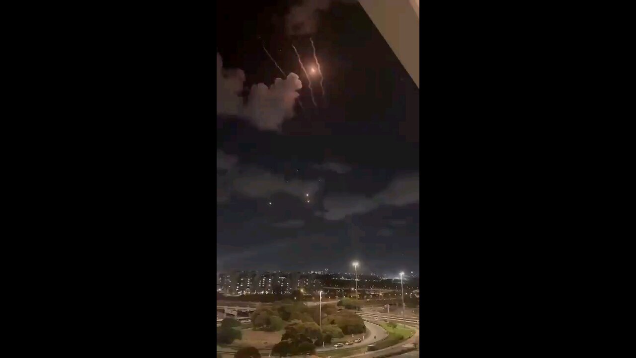 A strike in Glilot, Tel Aviv, possibly near Mossad headquarters.
