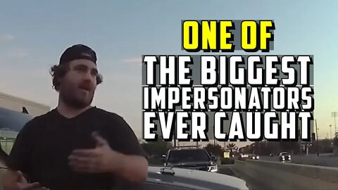 One Of The Biggest Police and Fire FIghter Impersonators Ever