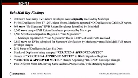 Az Audit Dr.Shiva: Echomail Key Findings