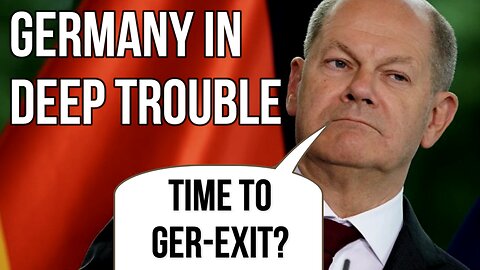 GERMANY in Deep Trouble as Recession Looms, Industrial Output & Real Estate Crash & Population Ages