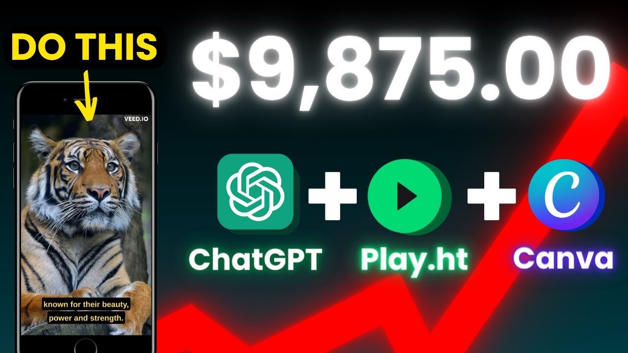 😮How to make PASSIVE income with a FACELESS channel using FREE AI tools in 🤑