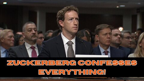 Zuckerberg ADMITS to censorship and election interference during congressional investigation!